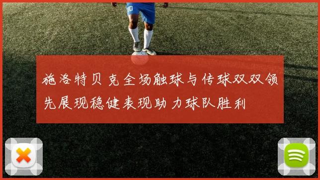施洛特贝克全场触球与传球双双领先展现稳健表现助力球队胜利